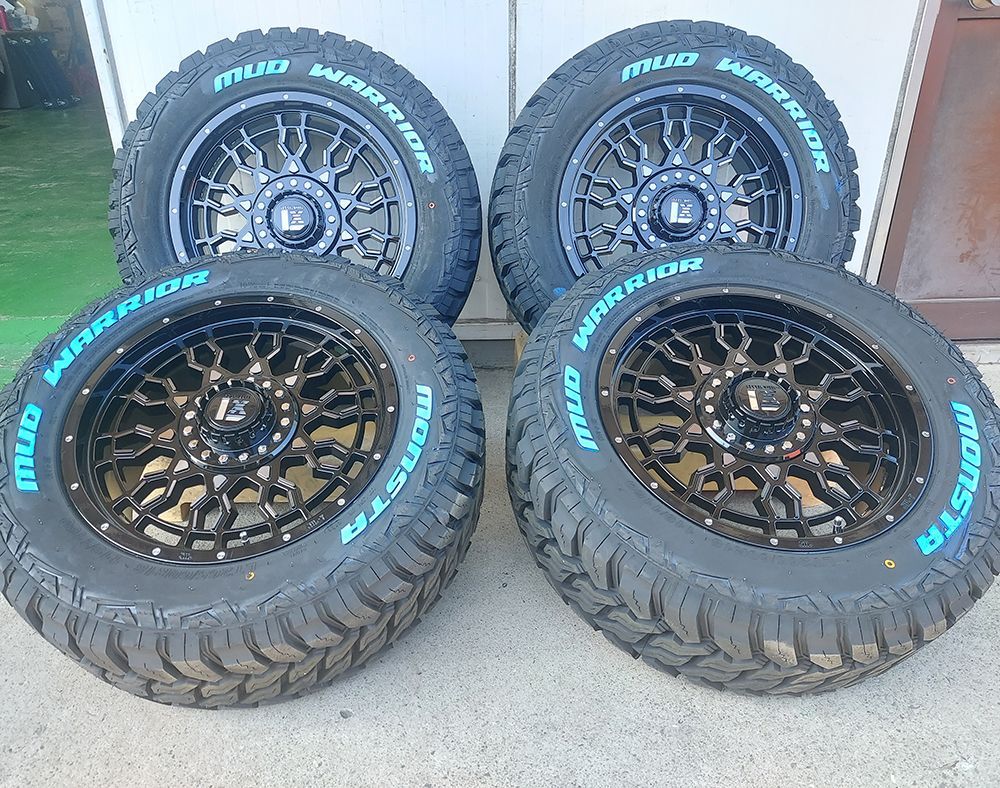 JL JK ラングラー 18インチ LEXXEL PreDator プレデター MONSTA MUDWARRIOR 285/60R18 - メルカリ  - タイヤ・ホイールセット