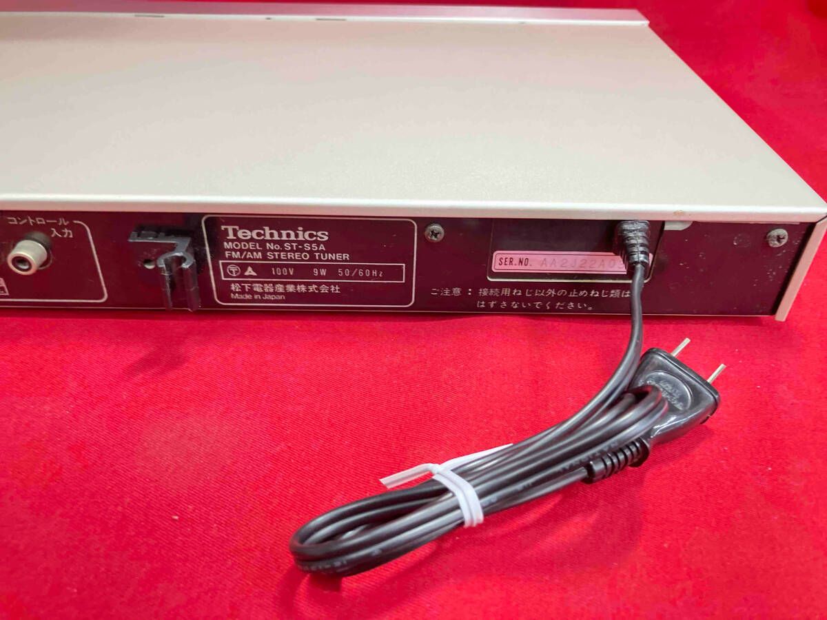 箱・説明書なし Technics FM/AMチューナー ST-S5A - メルカリ