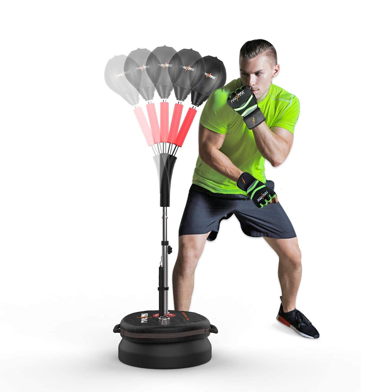 コブラリフレックスバッグ 速度 パンチングボール2.0 高さ 調整 フリースタンディングパンチングバッグ ボクシング MaxxMMA MMA トレーニング ホームジムトレーニング器具