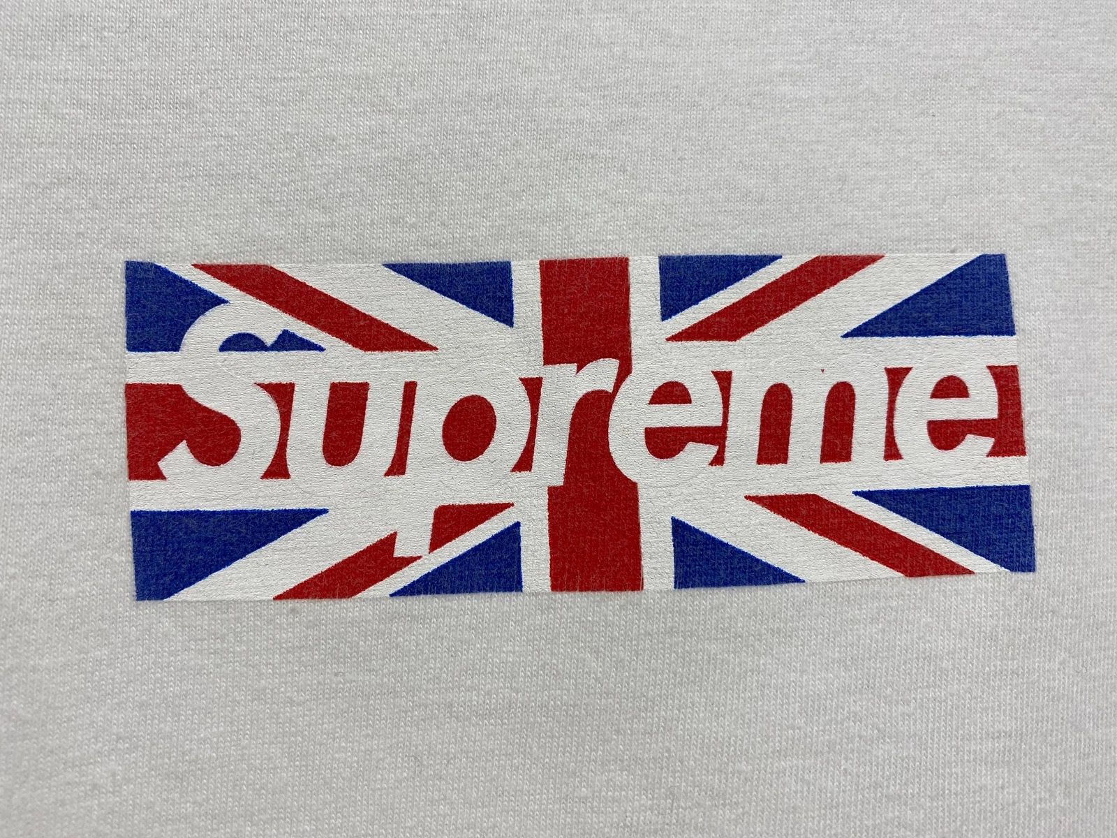 Supreme box logo tee UK Mシュプリーム ユニオンジャック ボックス
