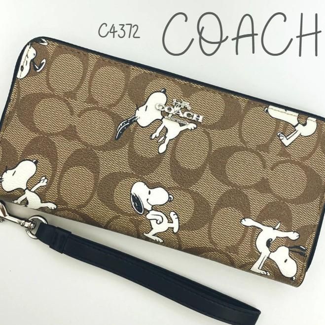 オープニング大セール】 COACH コーチラウンドファスナー長財布