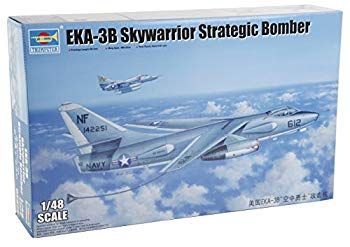 中古】トランペッター 1/48 EKA-3B スカイウォーリアー プラモデル  