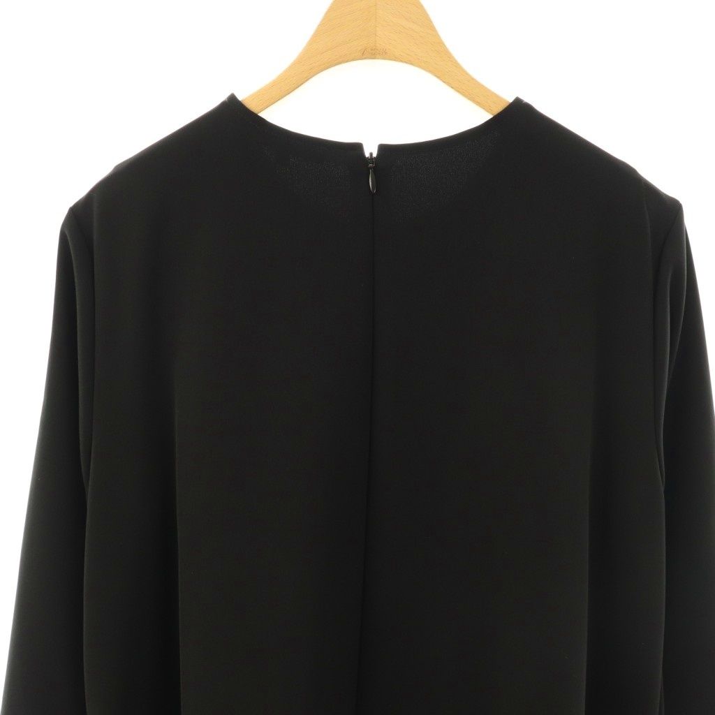  ヨリ yori セレモニーライン フォーマル リボン ドレス ワンピース ロング 38 ブラック DF OS その他 スーツ フォーマル ドレス