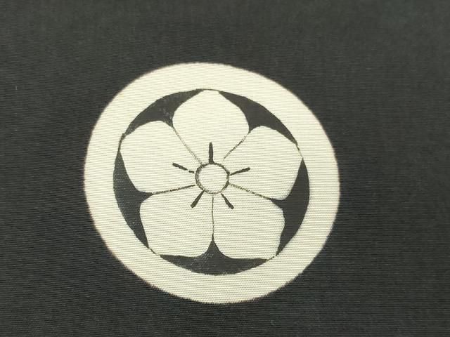 長羽織 黒紋付き