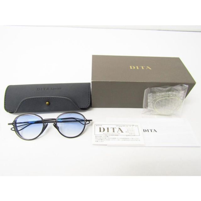 DITA DTX100-48-03 HALIOD ハリオド 眼鏡 めがね 度付きレンズ ケース付き AC26568