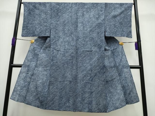 平和屋着物∴夏物 男性 浴衣 有松鳴海絞り 三浦絞り 斜線文 綿 CAAY4546ng