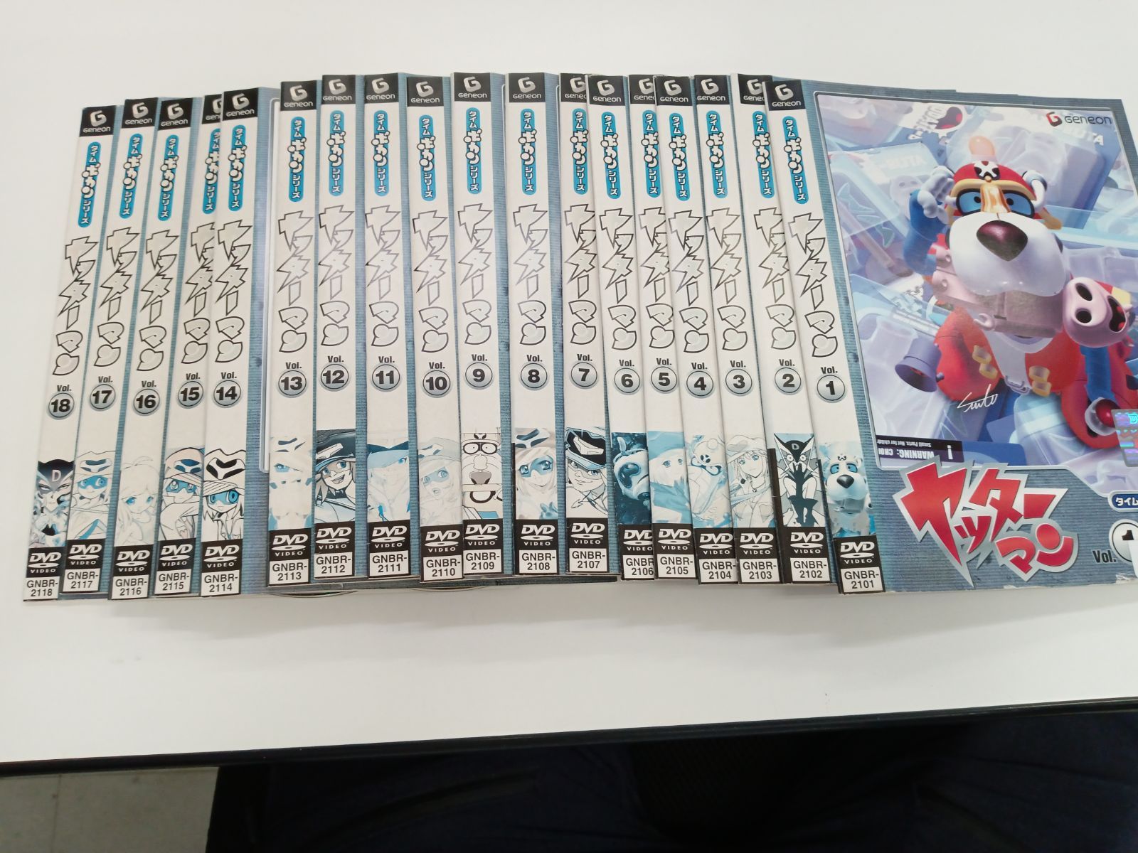 タイムボカンシリーズ ヤッターマン 1巻～18巻 18本セット T-88