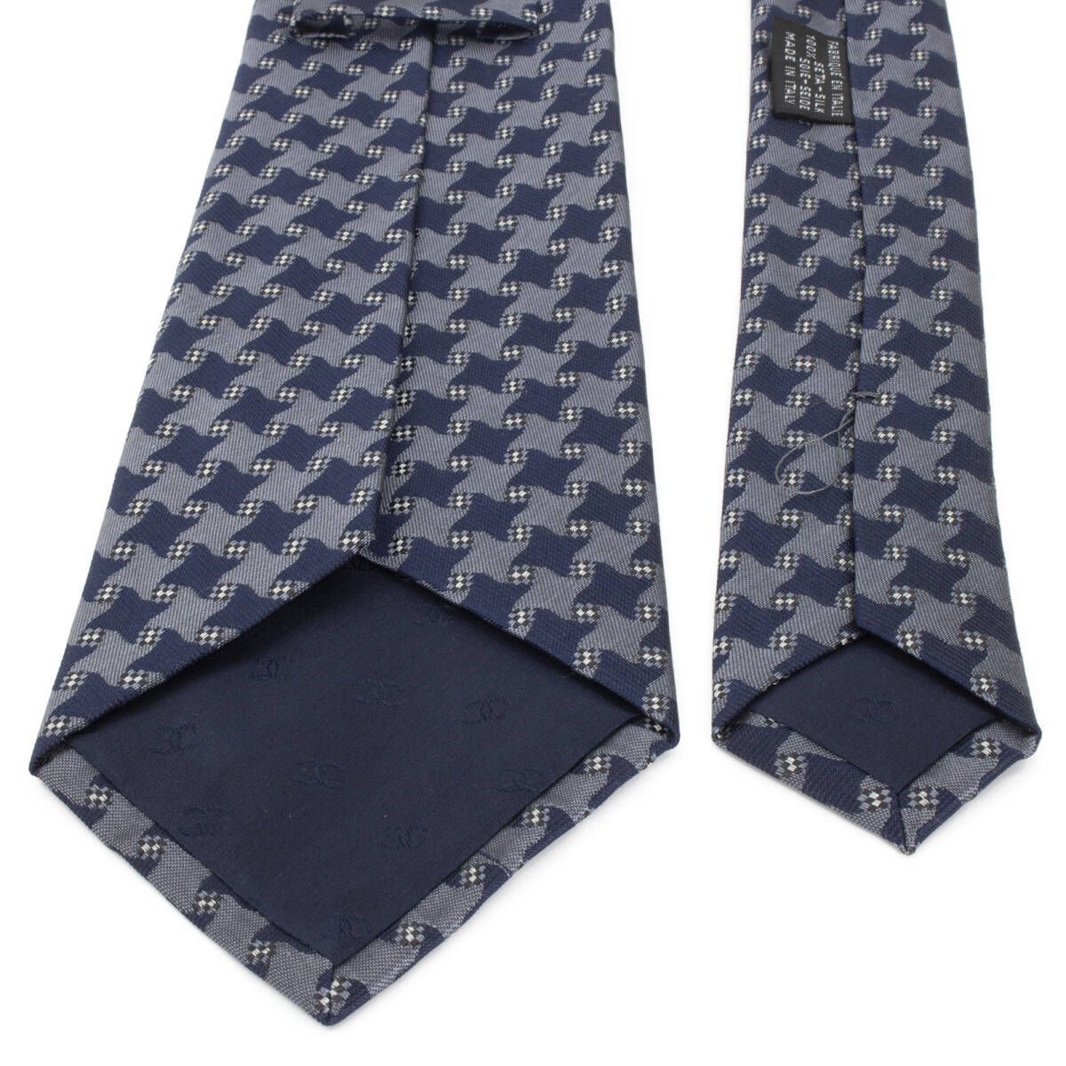 CHANEL シャネル ネクタイ 総柄 オールオーバー 新品同様 正規品