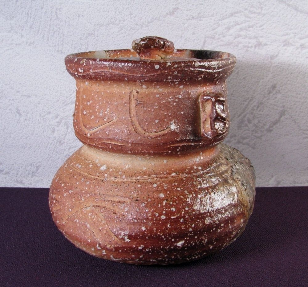 逢絢亭・新品】茶道具 水指 京焼 萌黄 金襴手 花蝶窯 手塚石雲 共