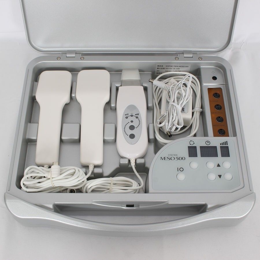 エステツイン MESO500 ホームエステ 美容器 美顔器 超音波美容 ボディケア 本体
