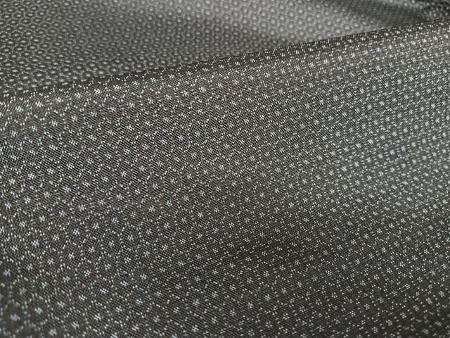 平和屋着物●男性　本場村山大島紬　亀甲文様　正絹　逸品　AABA5027np 平和屋着物○男性 本場村山大島紬 亀甲文様 正絹 逸品 AABA5027np