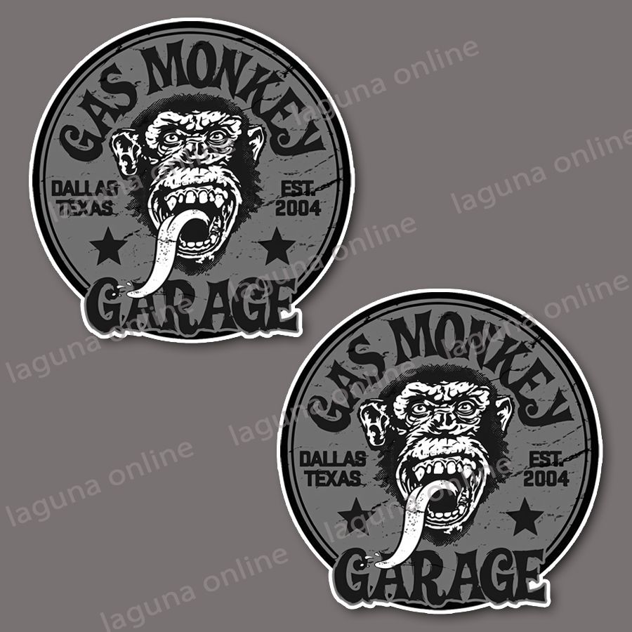 ☆即納☆　Gas Monkey Garage ガス モンキー ガレージ　ステッカー　デカール　並行輸入 13