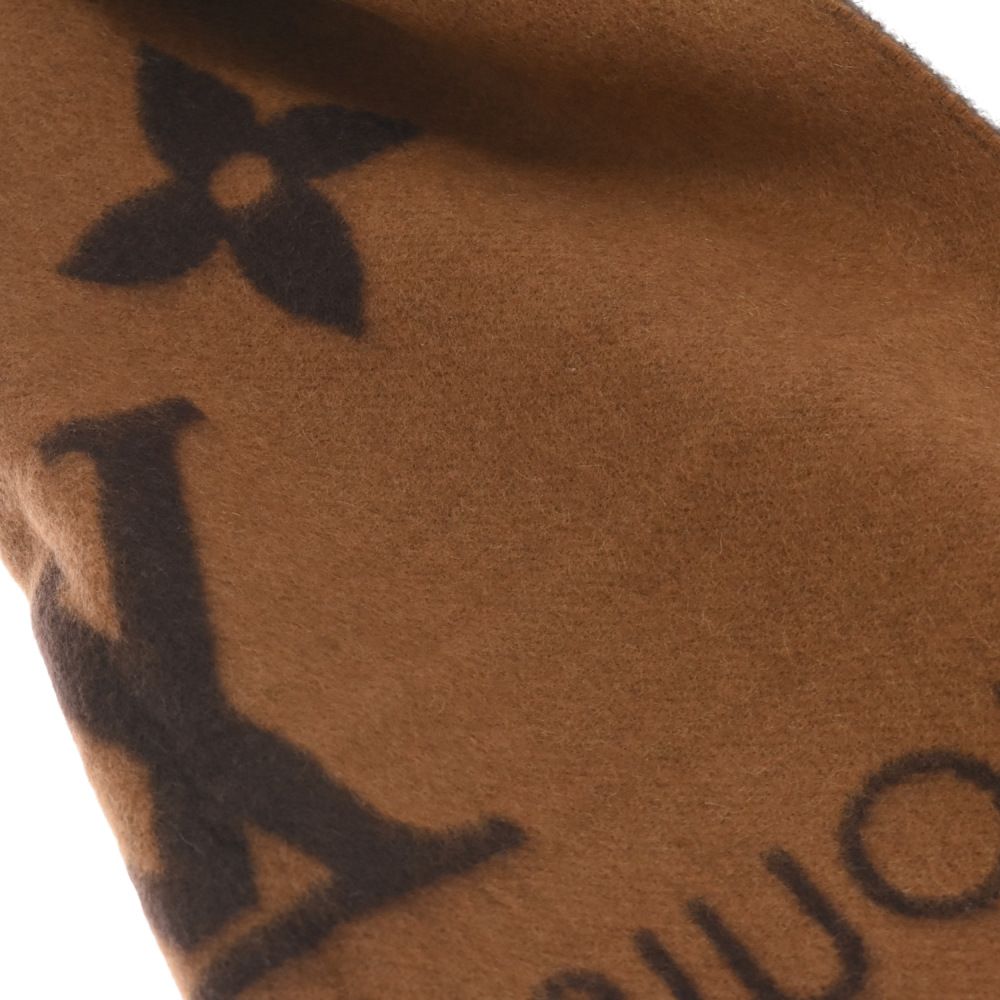 LOUIS VUITTON (ルイヴィトン) マフラー ・レイキャビック マロン