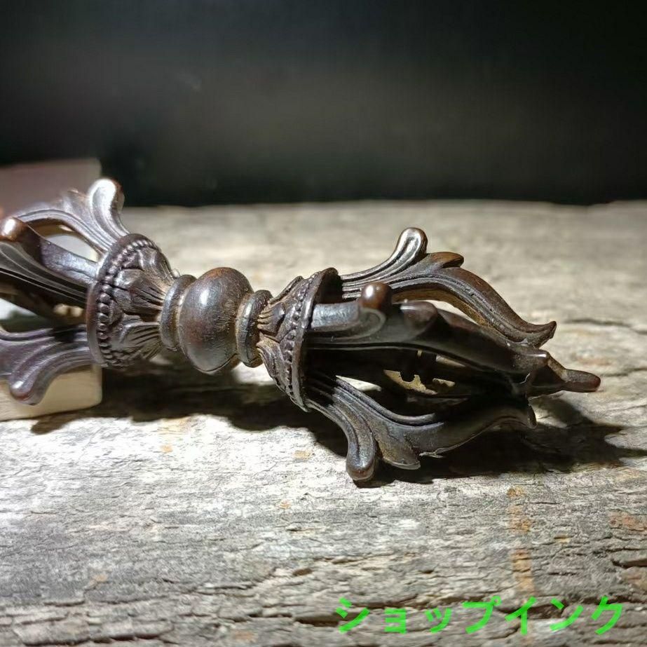 銅 細工 チベット 密宗密教 法器 金剛杵 仏具 辟邪 仏教美術品