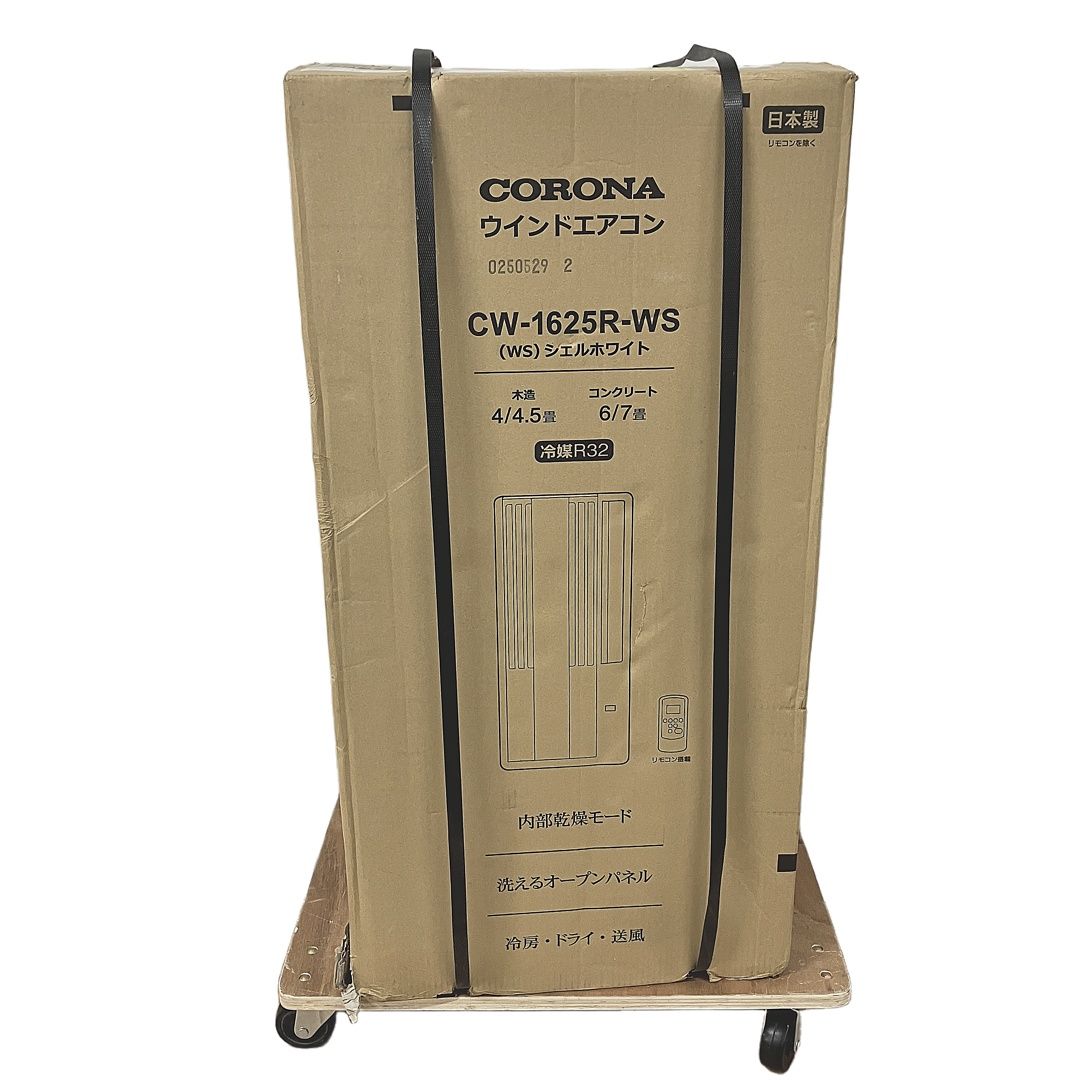 【新品未使用】CORONA 窓用エアコン CW-1625R コロナ CORONA（住宅設備） コロナ 窓用エアコン CW-1625R 2025年モデル