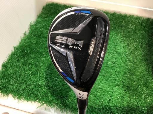 【中古】 テーラーメイド SIM MAX U4 ユーティリティ UT TENSEI BLUE TM60(UT) (フレックスS) メンズ 男性用 右利き 右用 Cランク ゴルフクラブ