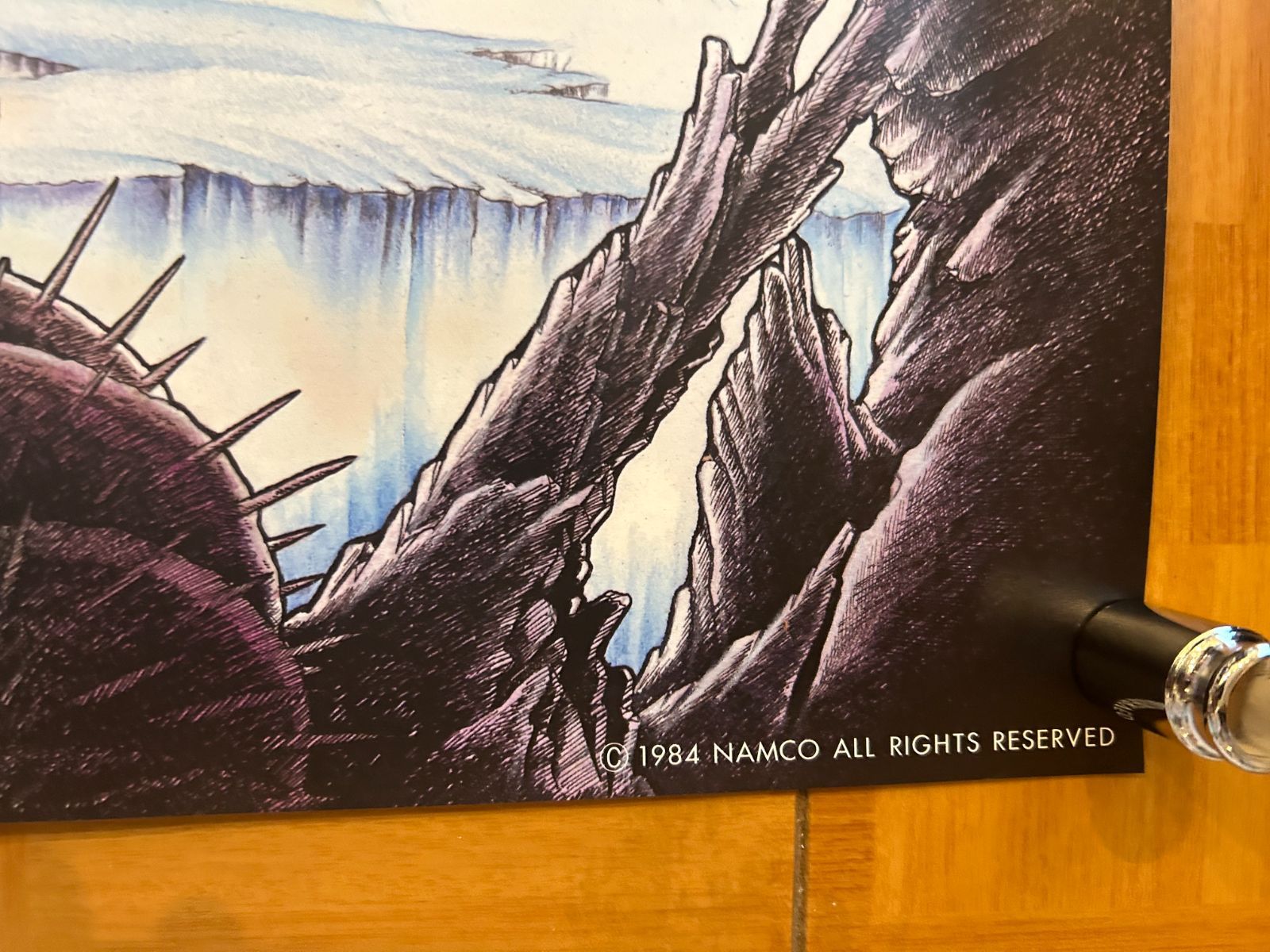 ドラゴンバスター　B1ポスター（復刻版） 復刻ナムコレジェンダリーポスターシリーズの新作！『ドラゴンバスター