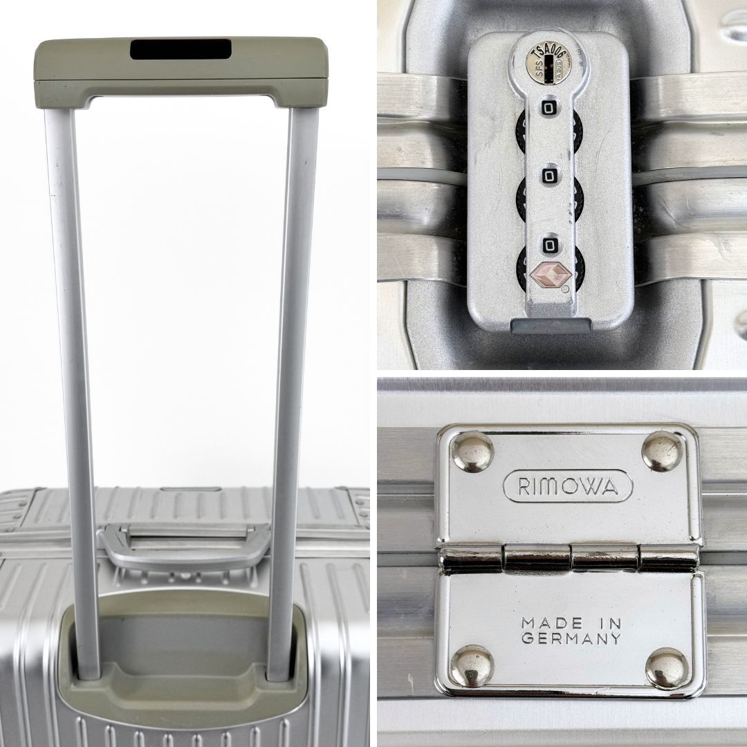 廃盤】RIMOWA リモワ TOPAS トパーズ E-Tag 電子タグ 78L