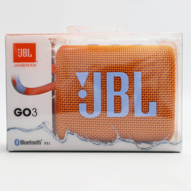 【動作確認済み】美品♡JBL GO3 オレンジ Bluetoothスピーカー Amazon.co.jp: JBL GO3 Bluetoothスピーカー USB C充電/IP67防塵