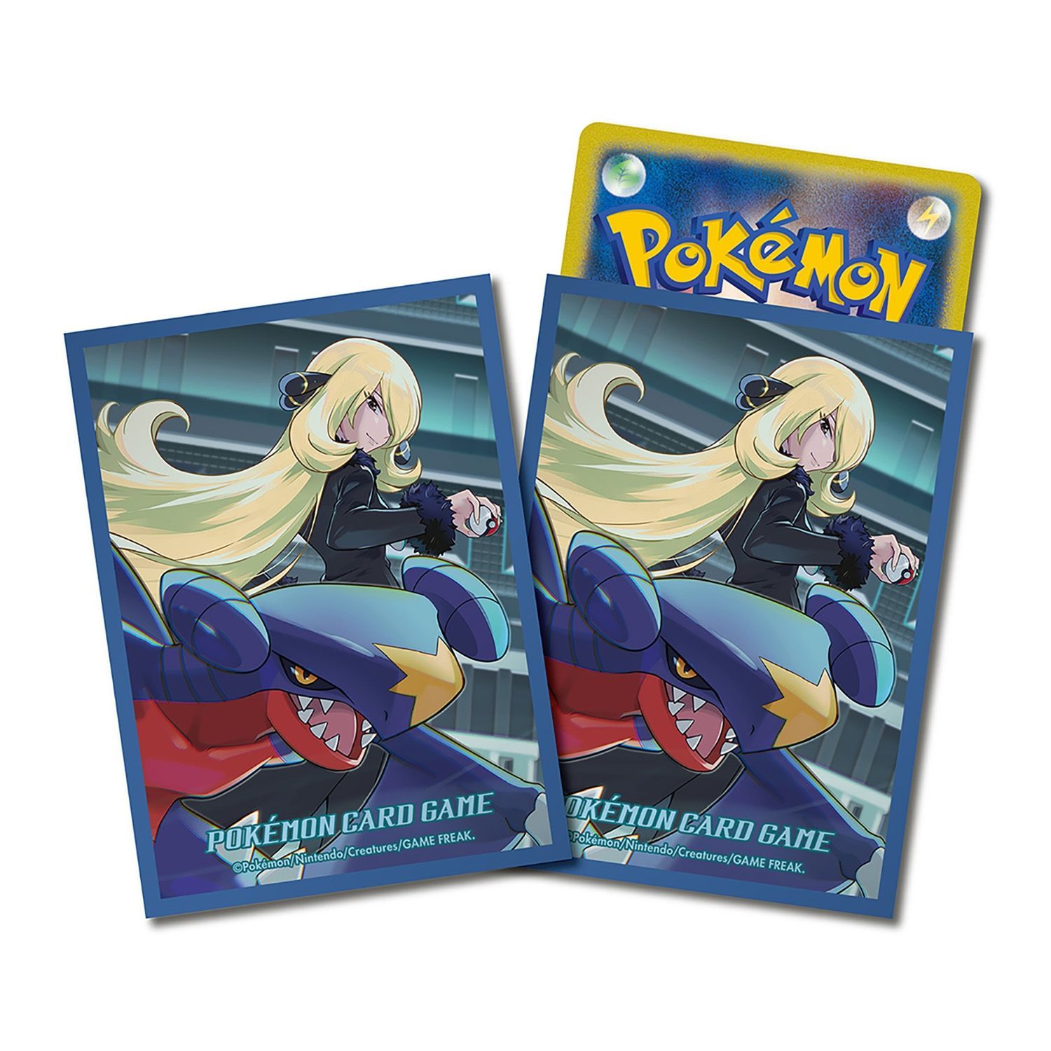 シロナ＆ガブリアス　サプライ3点セット 新品 シロナ＆ガブリアス Ver.2【ブルー】 デッキシールド