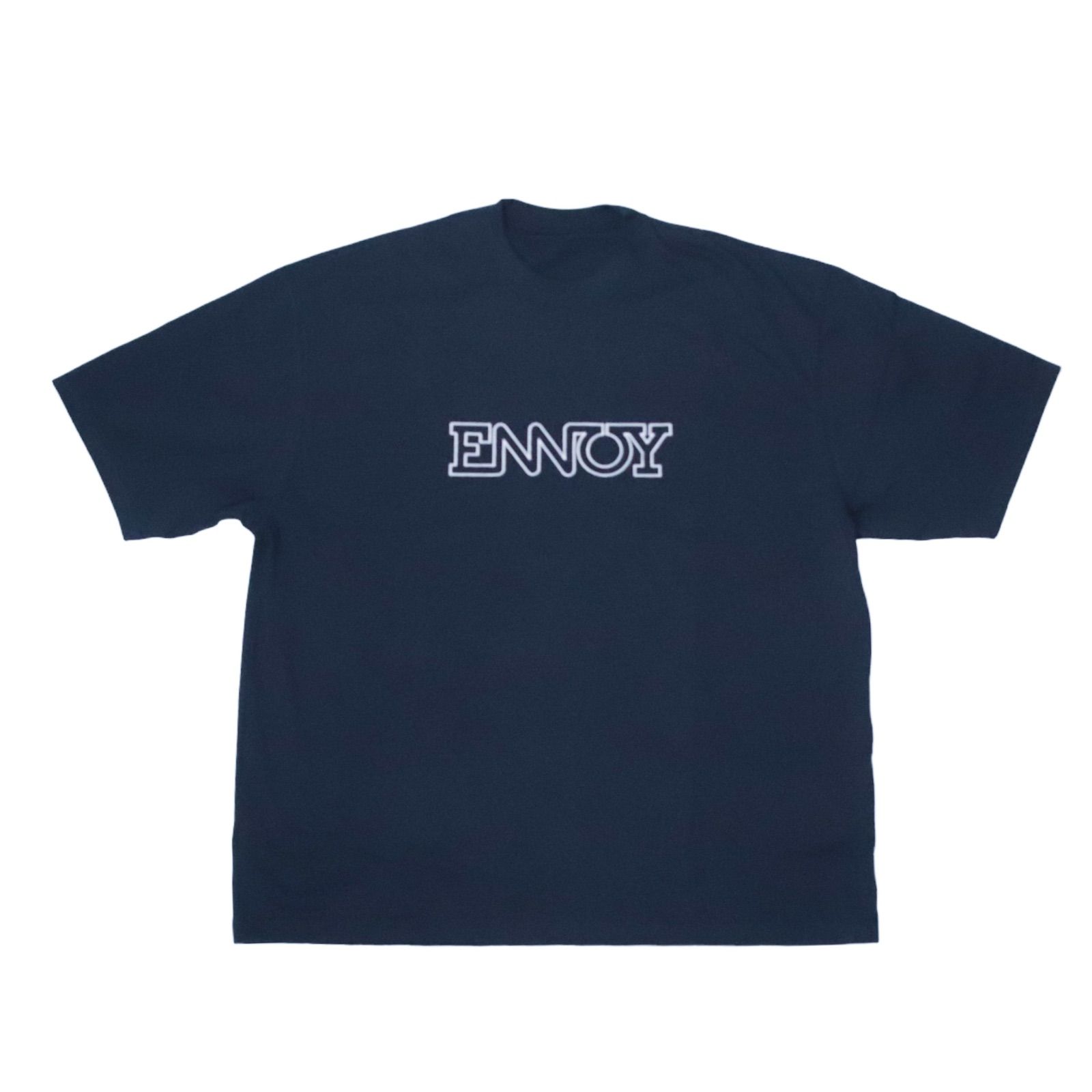 トップス ENNOY ELECTRIC LOGO EMB T-SHIRT ennoy ELECTRIC LOGO EMB T-SHIRT ブラック L