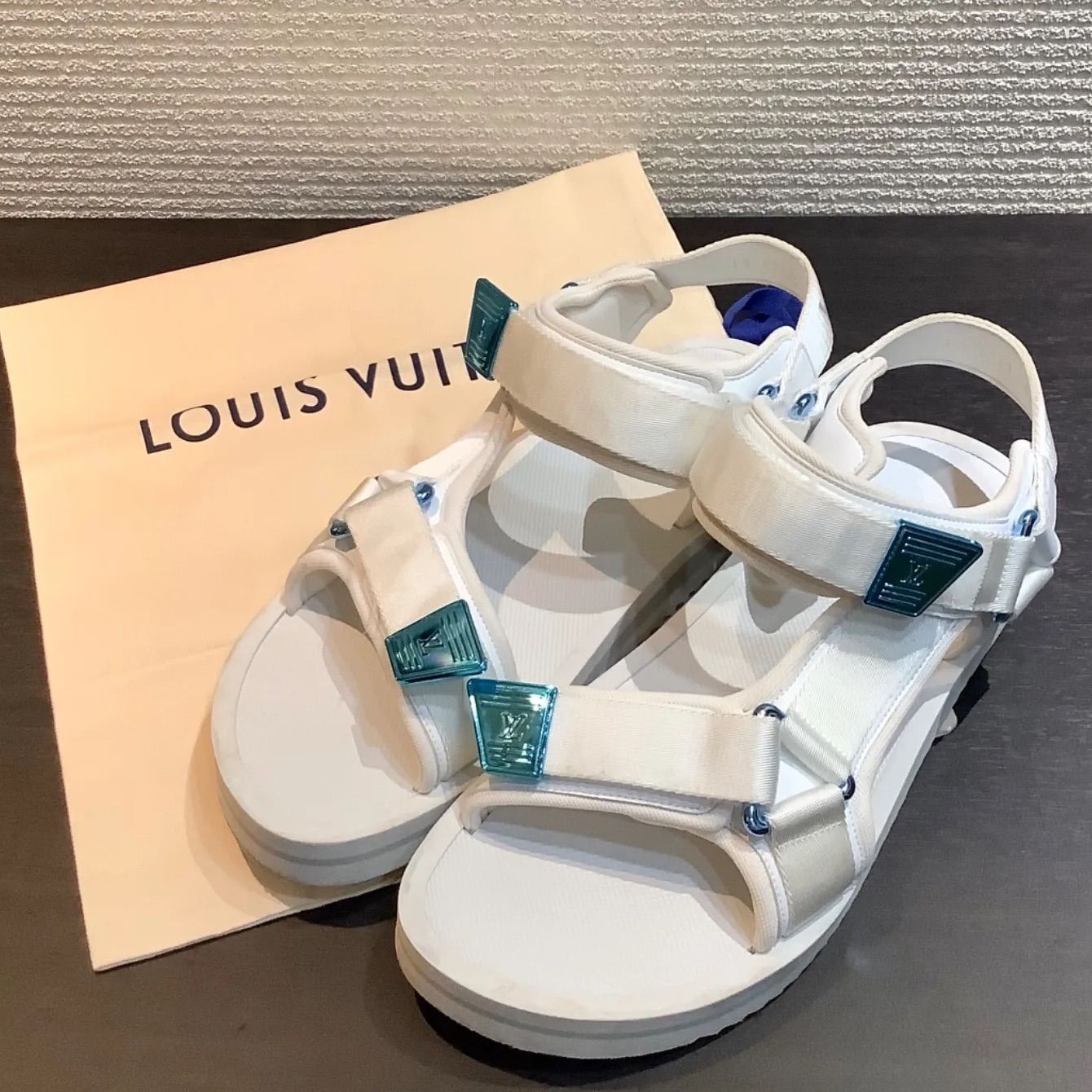 Louis Vuitton ルイヴィトン パナマライン　サンダル　サイズ8 LOUIS VUITTON ルイヴィトン パナマライン サンダル - メルカリ