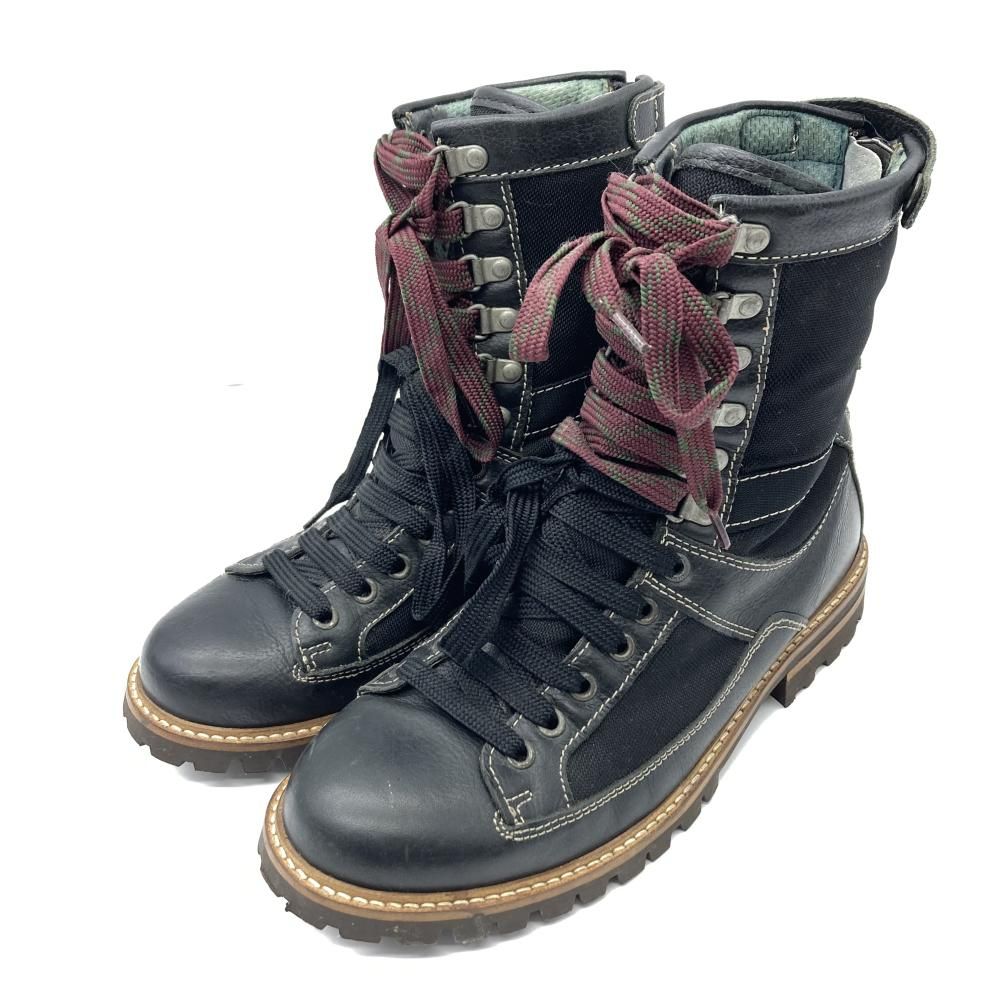 DIESEL レザーブーツ サイズ41 ブラック ディーゼル 19