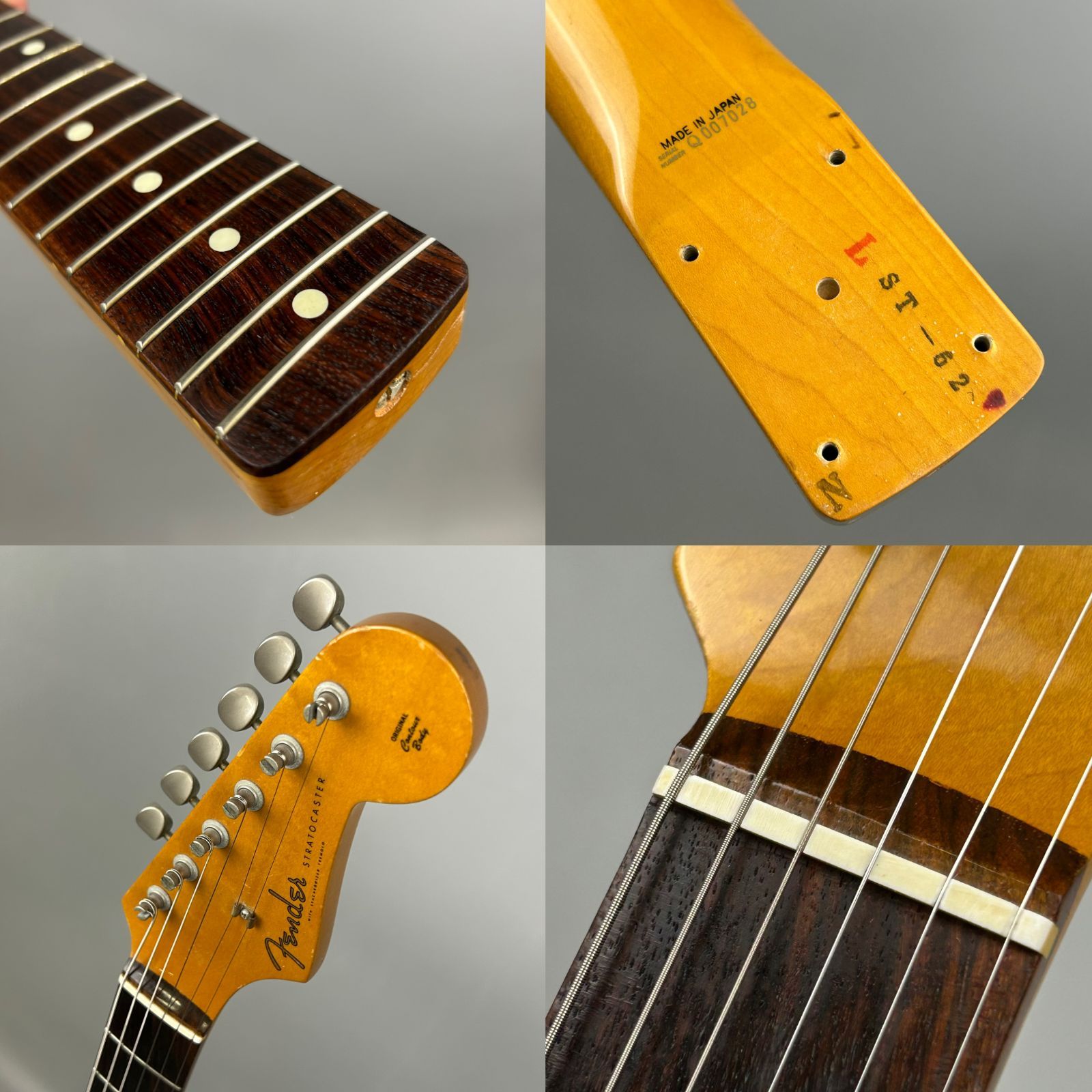 【美品】Fender Japan ST-62 フジゲン製　1993〜1994年 Fender Japan ST62-70 # Candy Apple Green 1993-1994年製