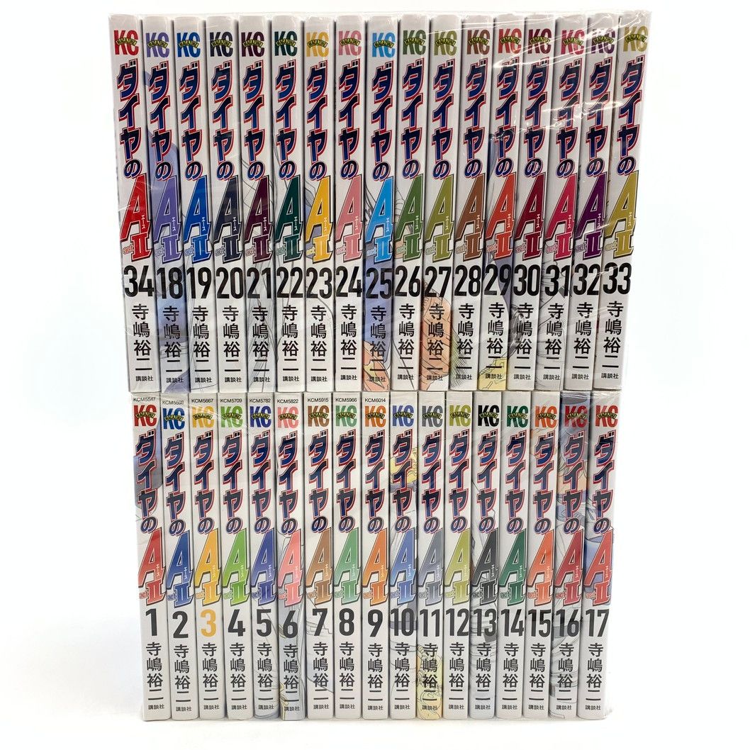 中古品】ダイヤのA act2 全34巻セット【004-250801-mo-04-fur