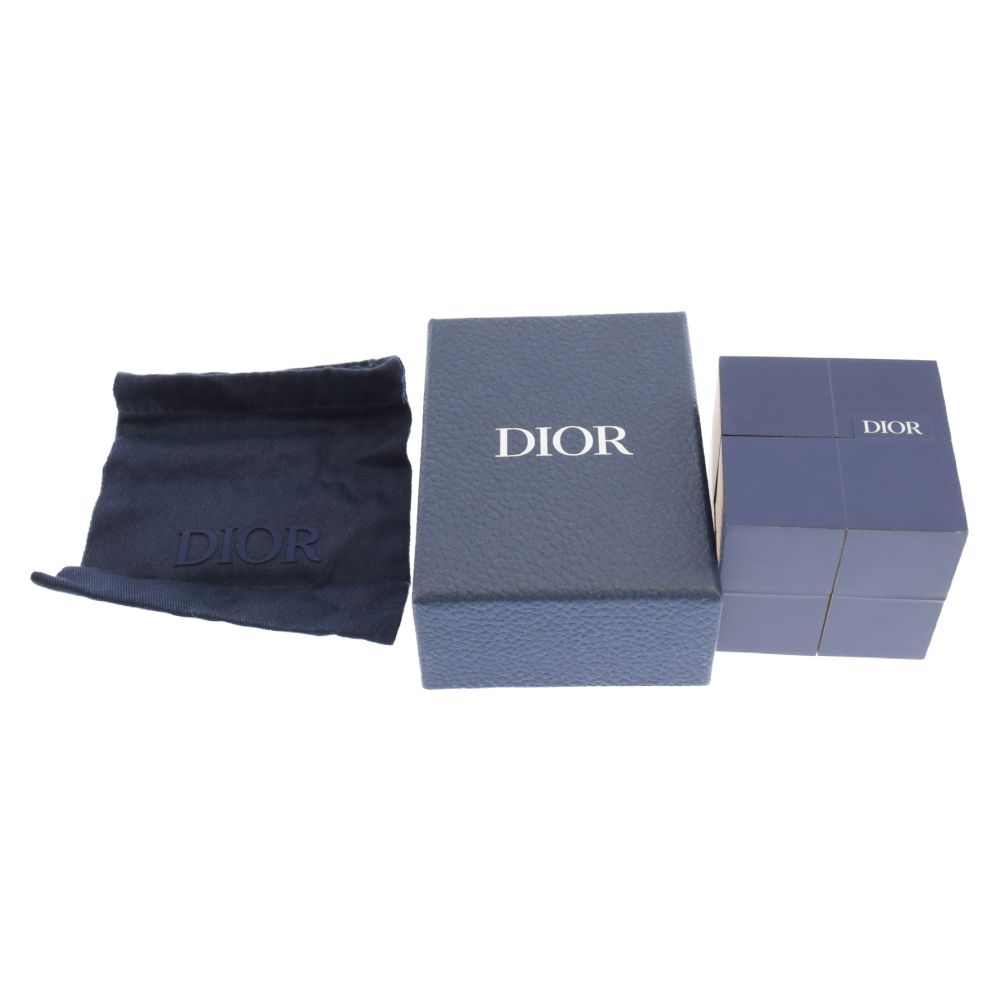 DIOR (ディオール) ブロック ピアス 片耳 シルバー/ゴールド CD刻印 - メルカリ