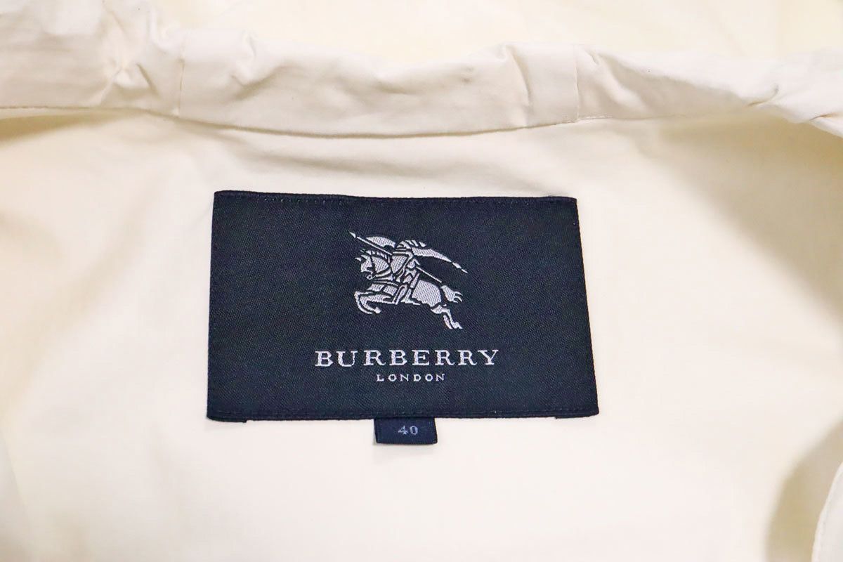 742】 バーバリー(三陽商会）Burberry わけあり 綿コート スプリング 