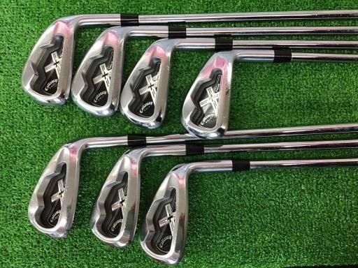 キャロウェイ X TOUR 8S アイアンセット IR RIFLE 90 フレックスS メンズ 男性用 右利き 右用 Cランク ゴルフクラブ