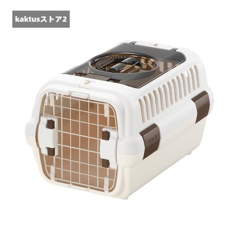 リッチェル　キャンピングキャリーダブルドア 犬・猫用 ダークブラウン 楽天市場】リッチェル キャンピングキャリー ファイン