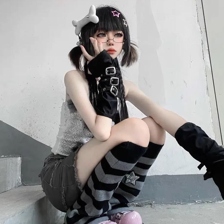 グローブ V系 ビジュアル系 アームウォーマー レディース ゴスロリ 腕