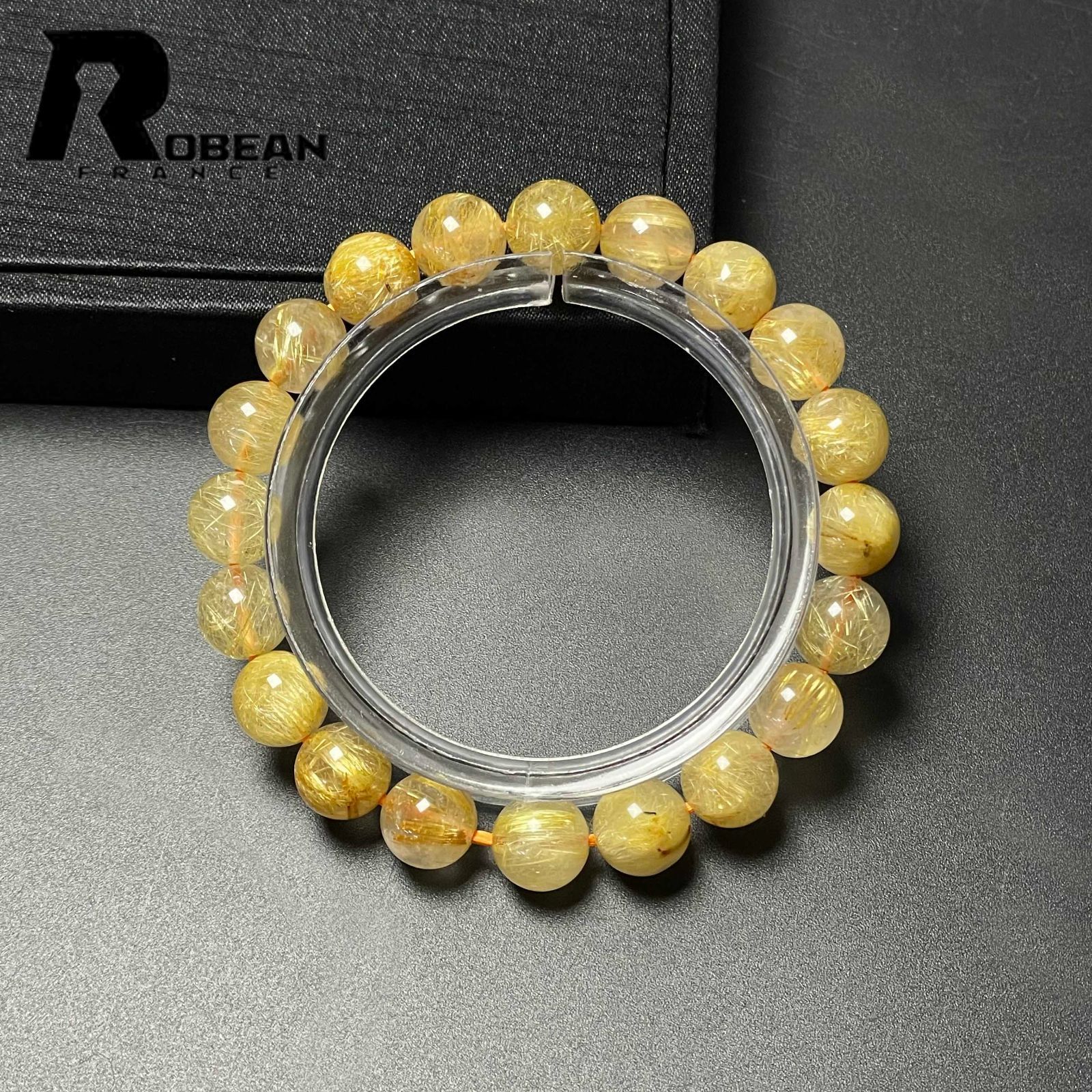 一点限り】 希少 EU製 ☆ROBEAN・極!極満針ルチルクォーツ 