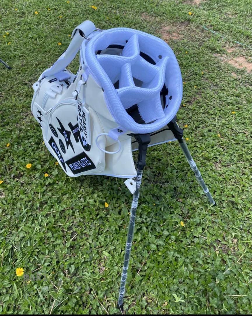 シルバー スポーツ PEARLY GATES ゴルフバッグ ホワイト