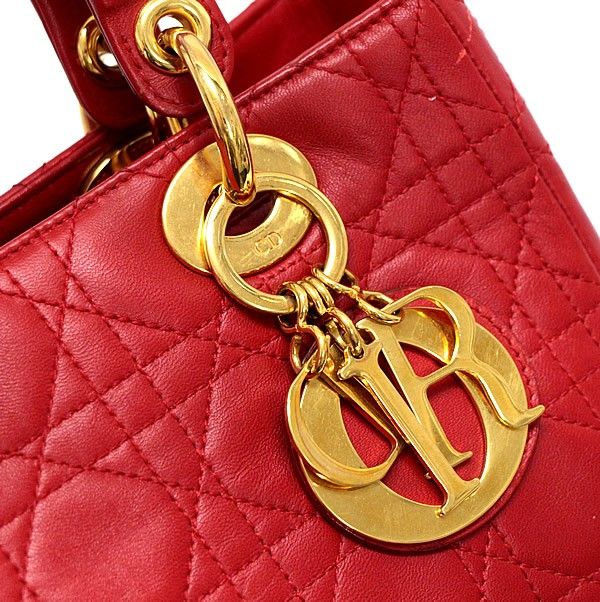 ディオール Christian Dior レディディオール カナージュ 2WAYバッグ