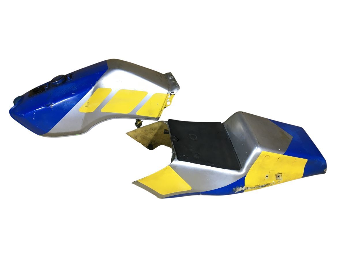 YAMAHA RZ50 外装セット ガソリンタンク レーシングシート テールカウル シートカウル レストア カスタムにも TOS-Z4316