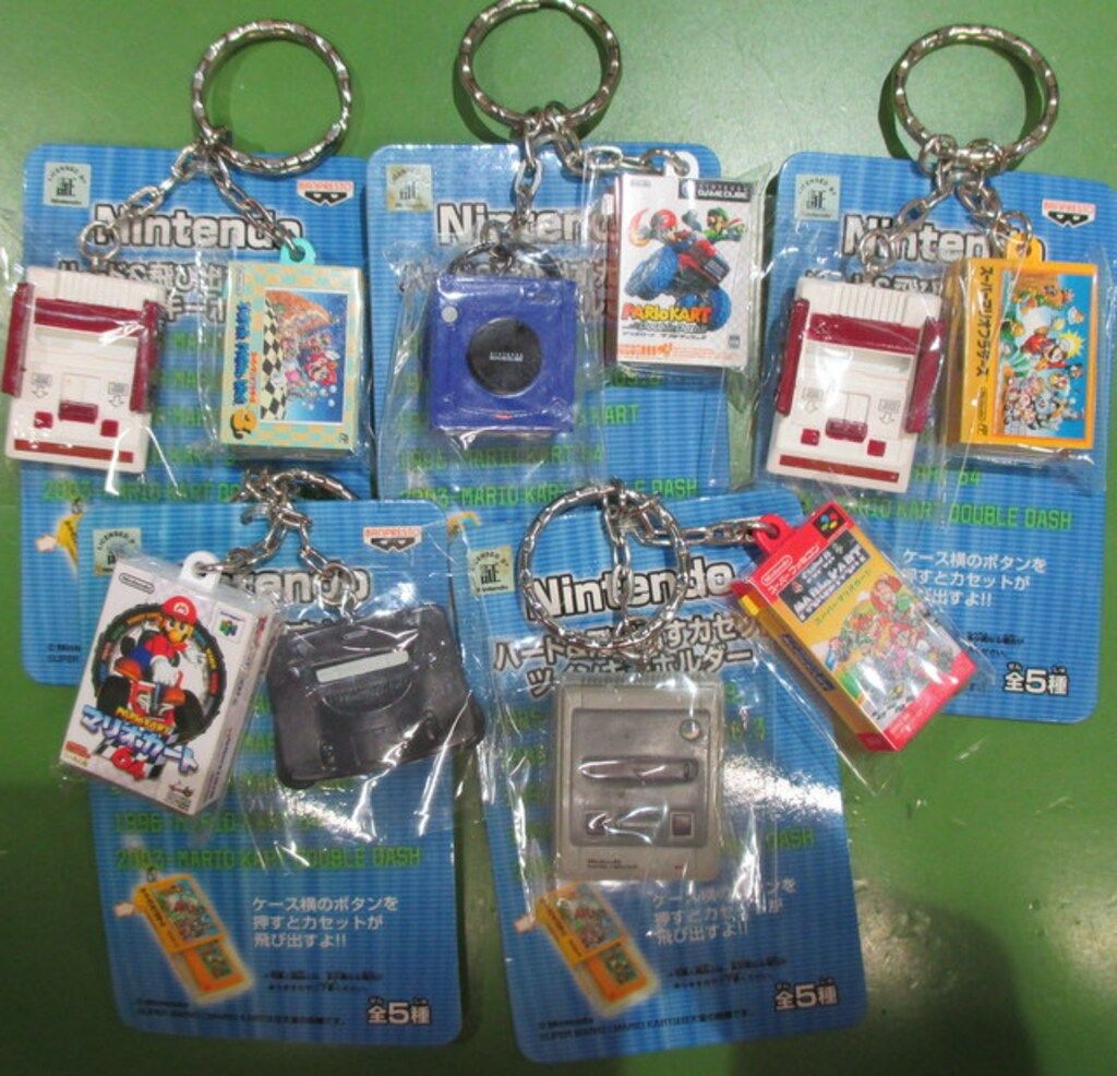 バンプレスト ハード&飛び出すカセットツインキーホルダー/任天堂 全5 
