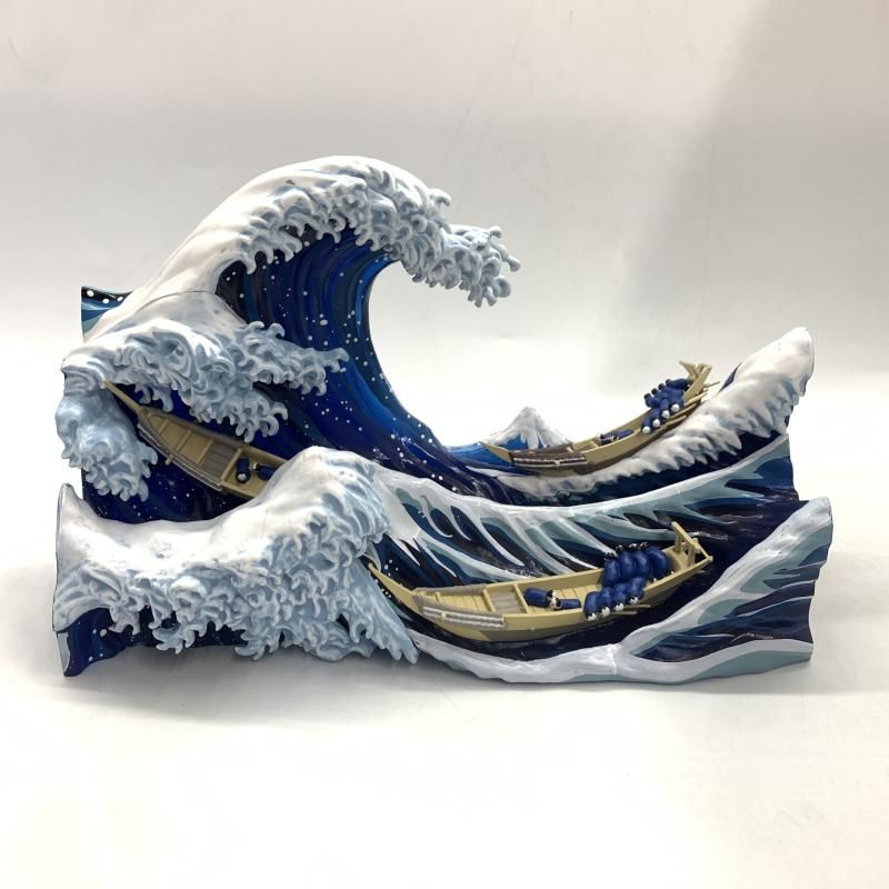 一番くじ 葛飾北斎 A賞 神奈川沖浪裏 ポストカードスタンド付きジオラマ