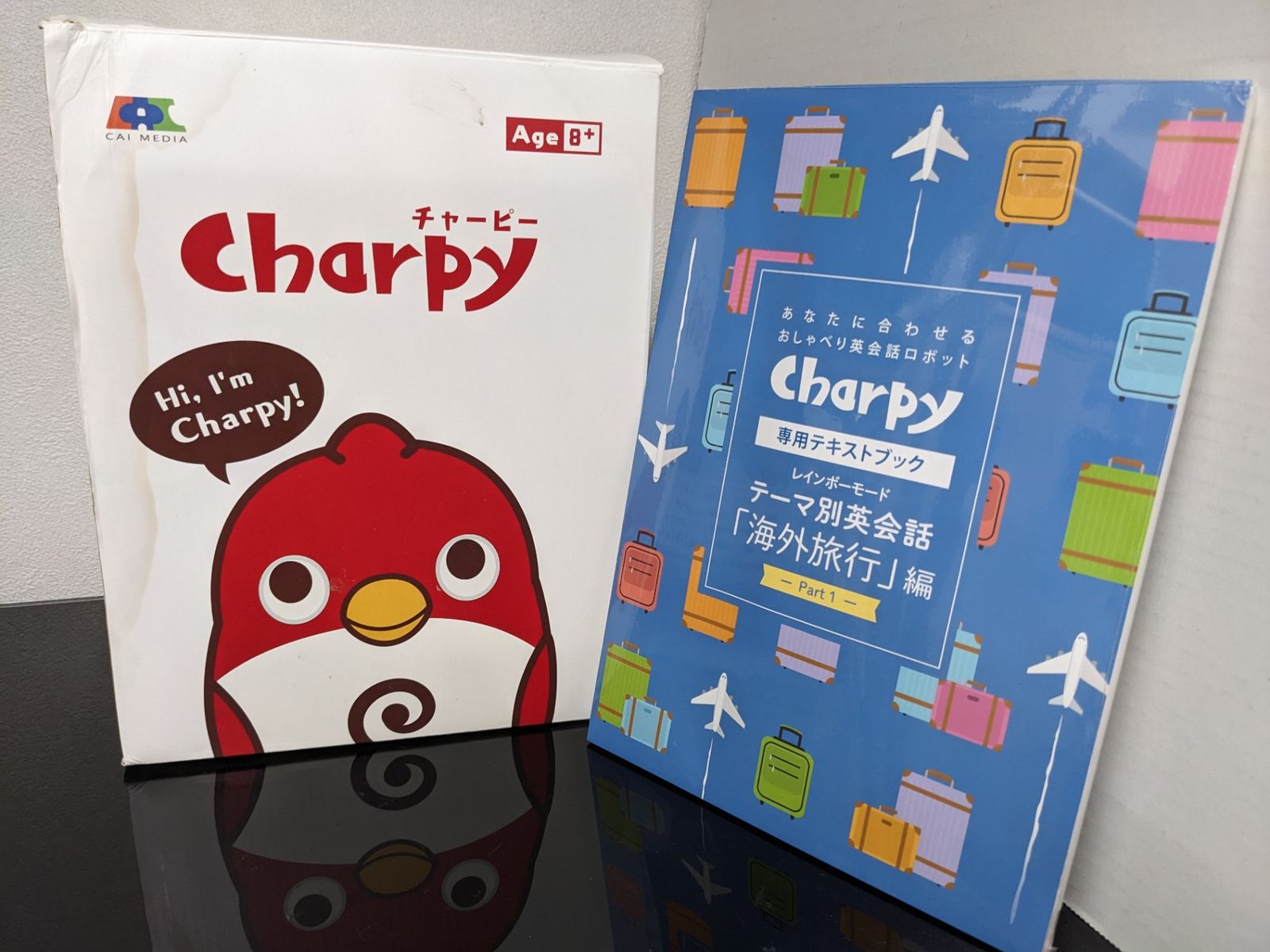 未使用品　音声認識 おしゃべり　英会話ロボットCharpy チャーピー　英語 Amazon.co.jp: 英会話ロボット チャーピースタンダード（ヘッド
