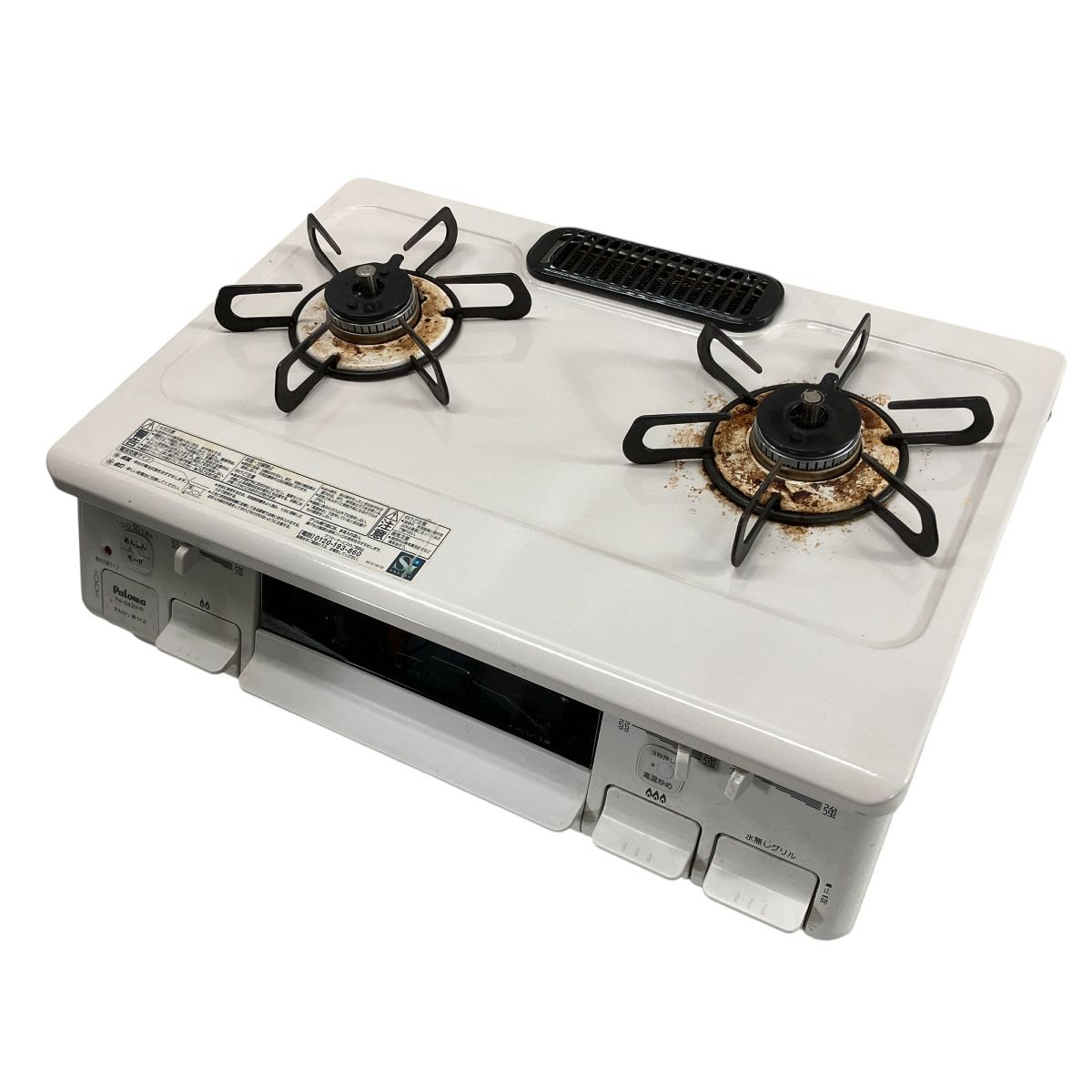 Paloma パロマ PA-S42H-1R 都市ガス用 ガステーブル ガスコンロ 2口 家電 W9928661