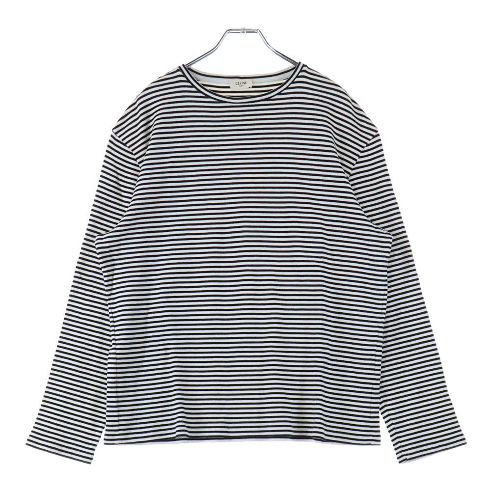 CELINE (セリーヌ) Border L/S Tee ボーダー長袖Tシャツ ロンT