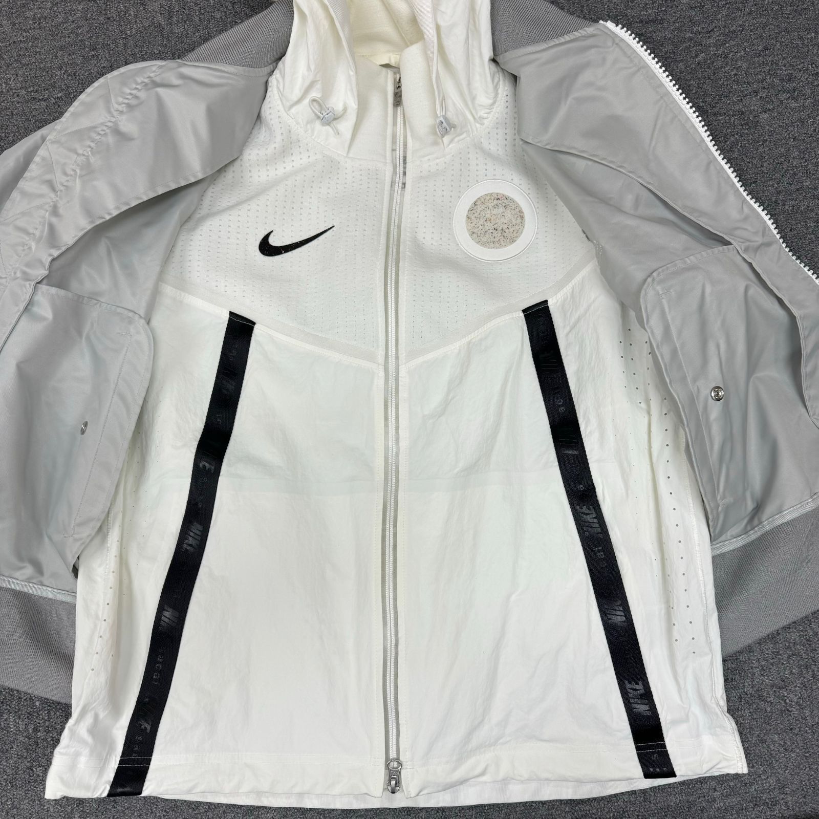 NIKE × sacai NRG LAYERED JKT レイヤードボンバージャケット ブルゾン 