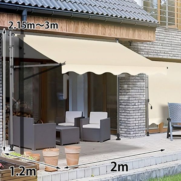 オーニングテント つっぱり