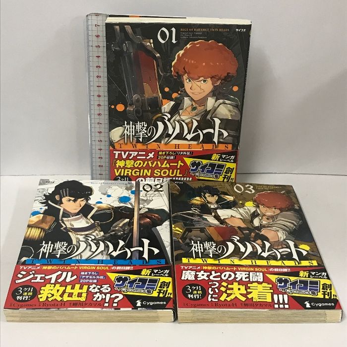 神撃のバハムート TWIN HEADS 全3巻 セット サイコミ Cygames Ryota-H 蝉川タカマル 帯付き - メルカリ