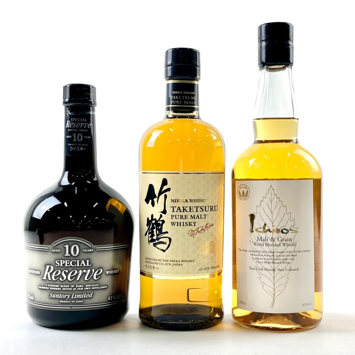 東京都内限定お届け】 3本 サントリー ニッカ ベンチャーウイスキー