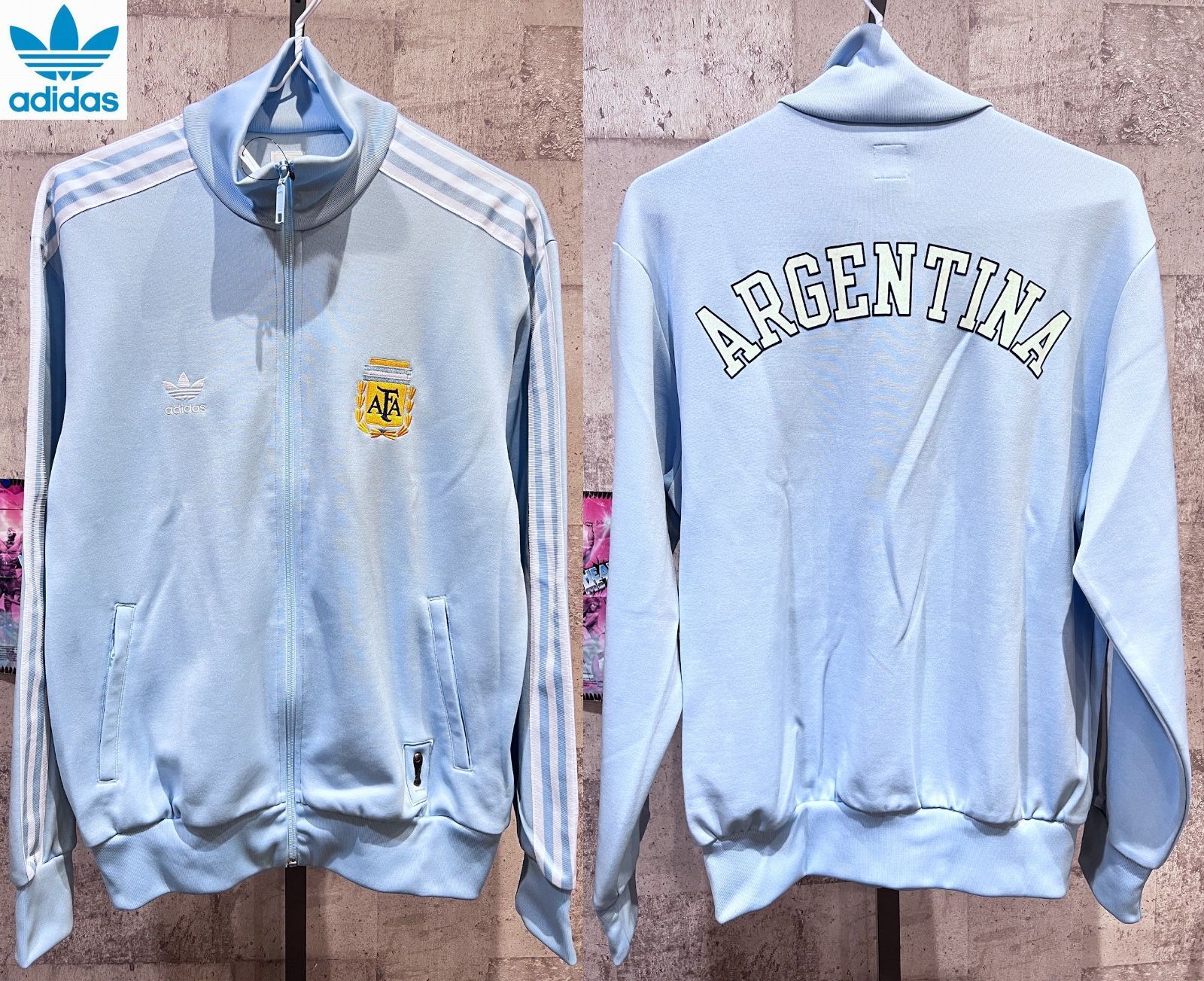 【最高デザイン】アディダス☆ワールドカップ仕様トラックジャケットアルゼンチン代表