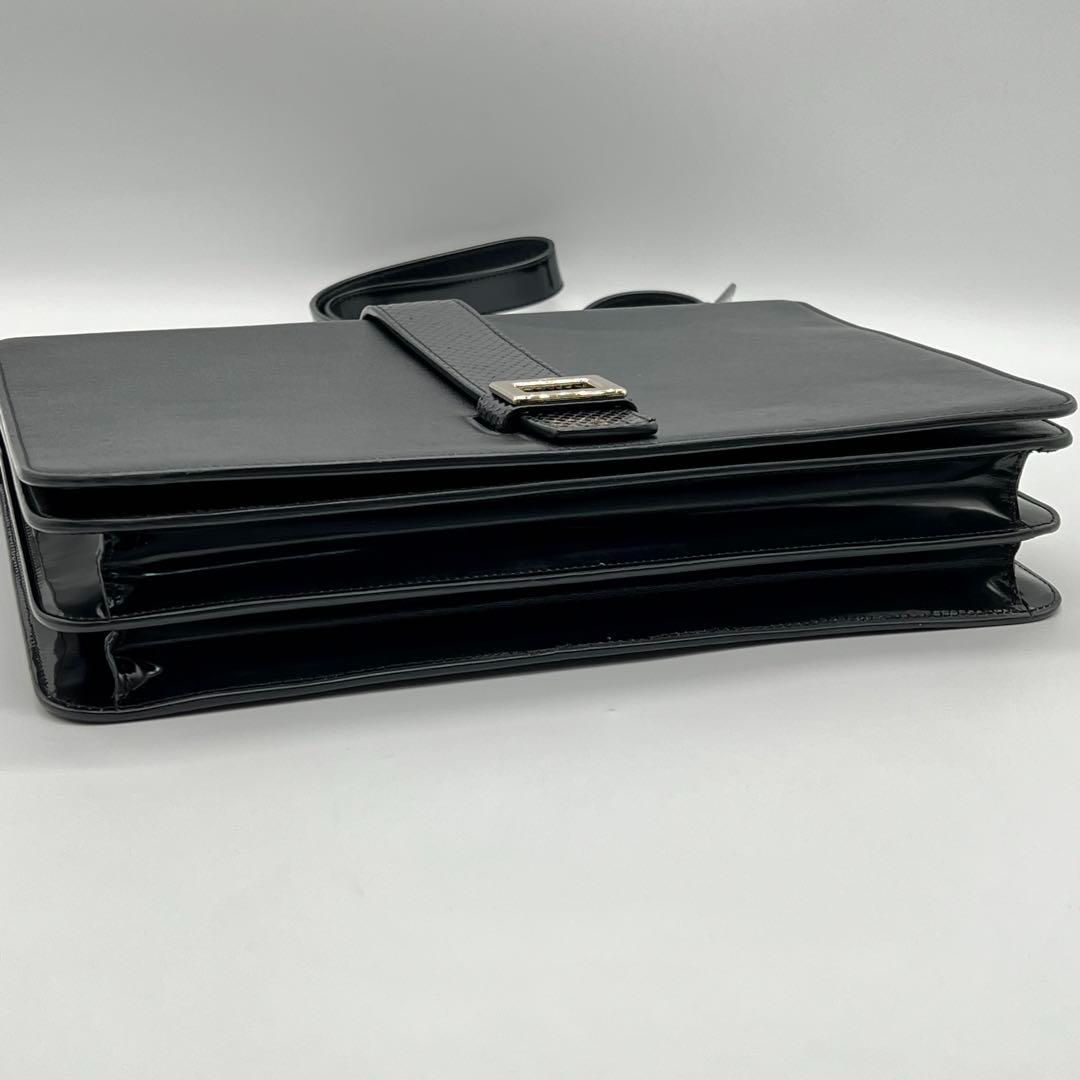 【美品】RogerVivier ショルダーバッグ フラップバッグ パイソン 美品】RogerVivier ショルダーバッグ フラップバッグ パイソン