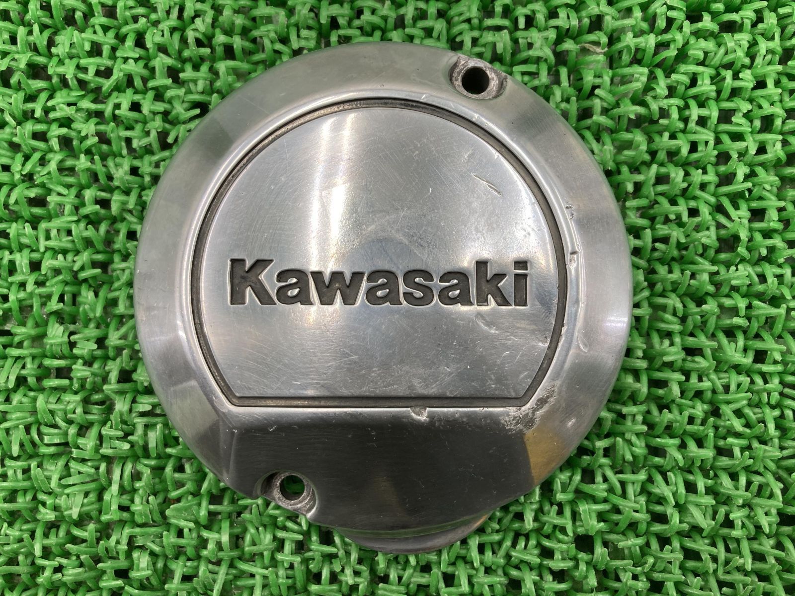ゼファー400 ポイントカバー 917 カワサキ 純正 中古 バイク 部品 エンジンカバー ゼファーカイ χ Z400FX GPに流用も 車検  Genuine